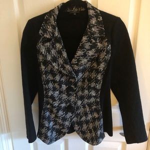 Vex multi media skirt suit